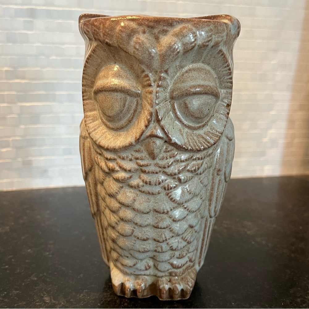 Ceramic Owl Travel Mug
